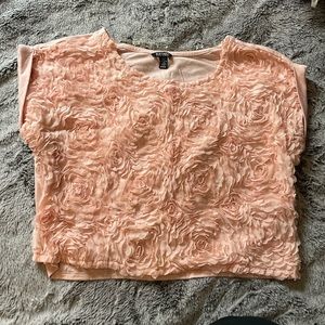Buffalo pink crop top